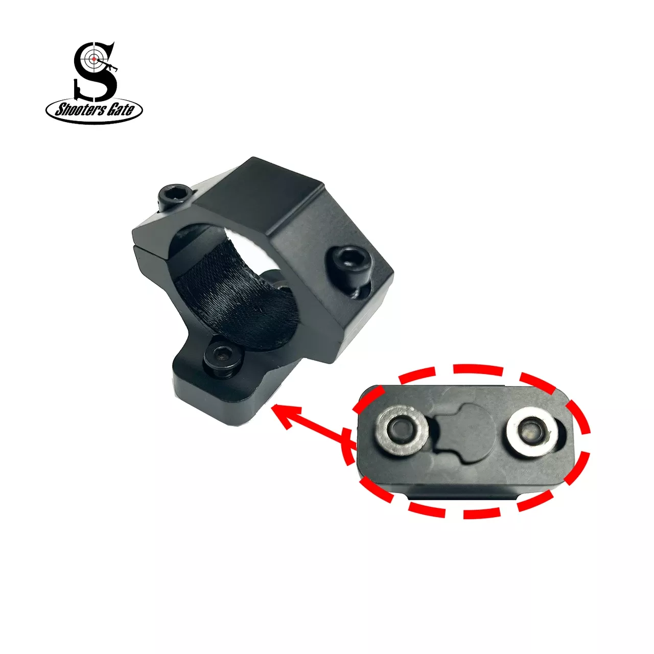 1 inch Scope Ring For K-mod Rail