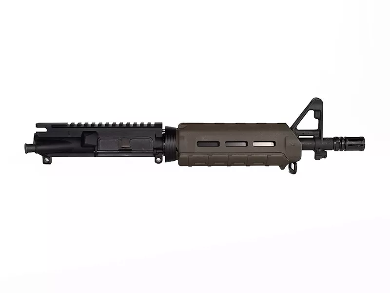 10.5″ 5.56 Pistol Upper Moe Handguard A2 Sight Base – OD Green