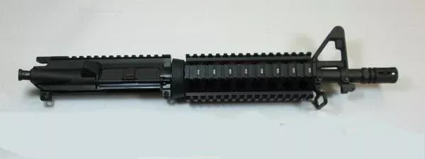 10.5 5.56 Upper A2 Sight Tower with Quadrail No BCG or Charging Handle