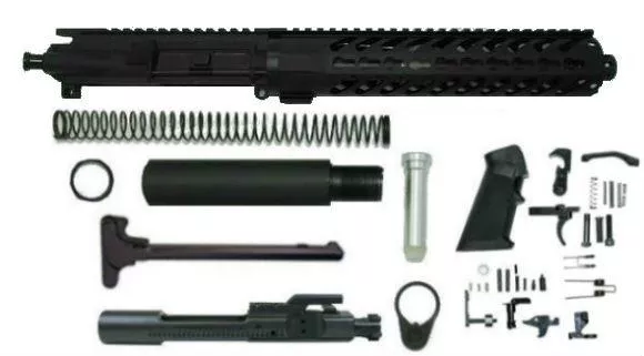 10.5″ 762×39 Pistol Kit 10″ Keymod Rail Upper Assembled No Lower