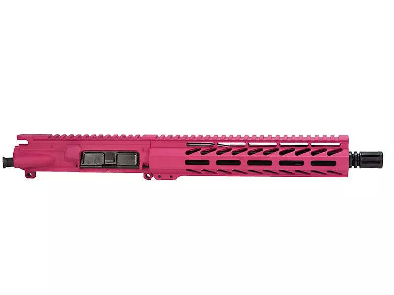 10.5″ AR-15 Pink Pistol Upper 10″ M-Lok Handguard