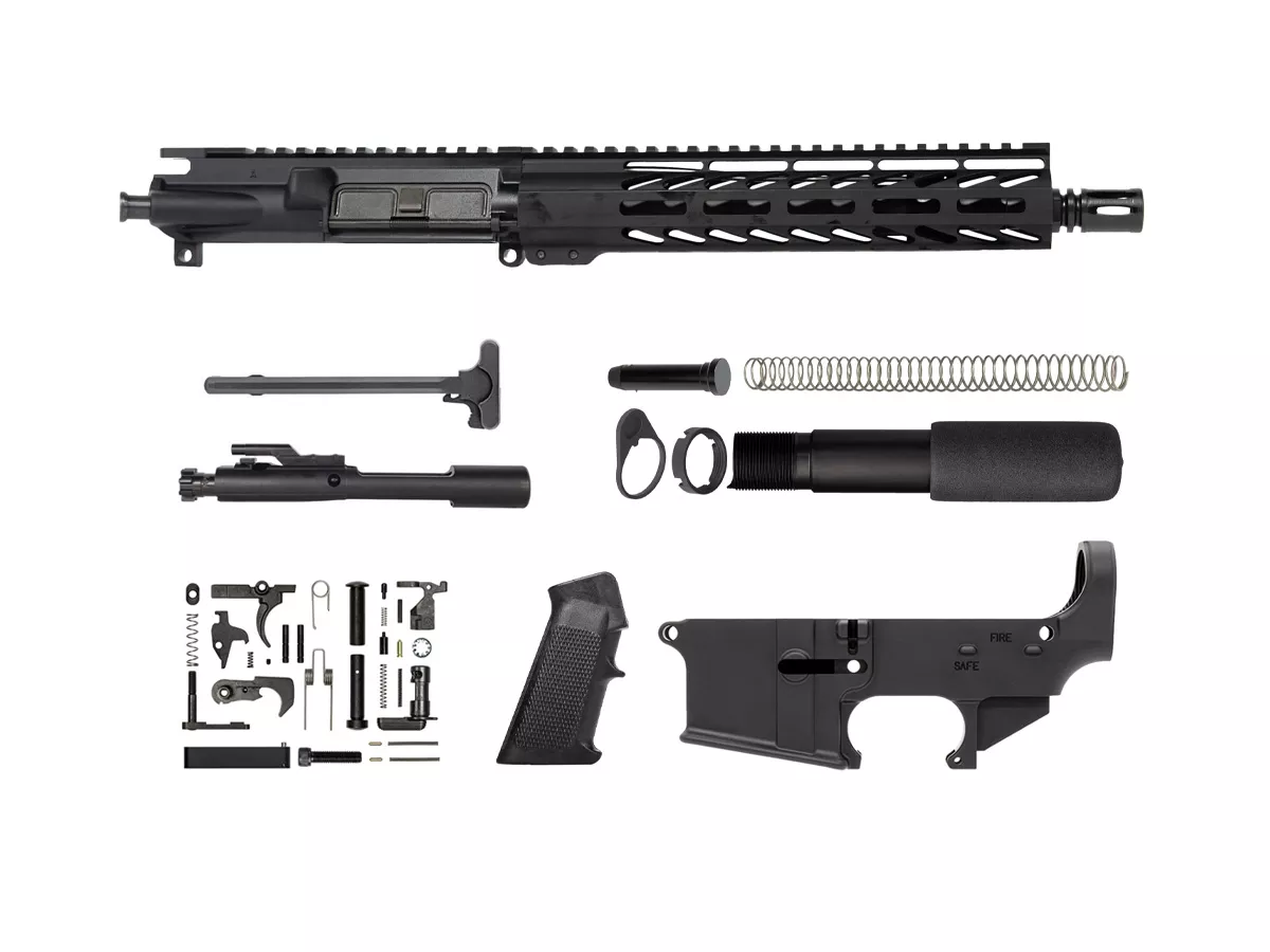 10.5″ Ghost M-lok Pistol Kit with 80% Lower