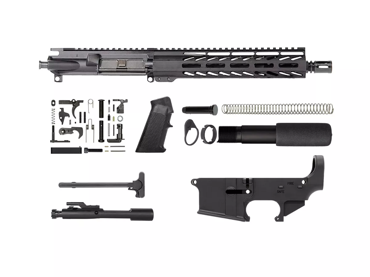 10.5″ M-lok Pistol Kit with 80% Lower