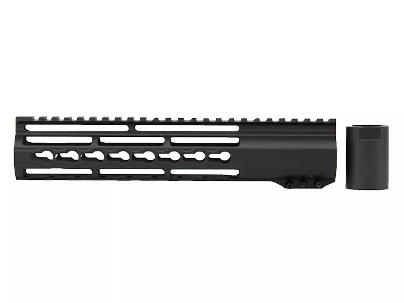10″ Free Float Riveted KeyMod Rail