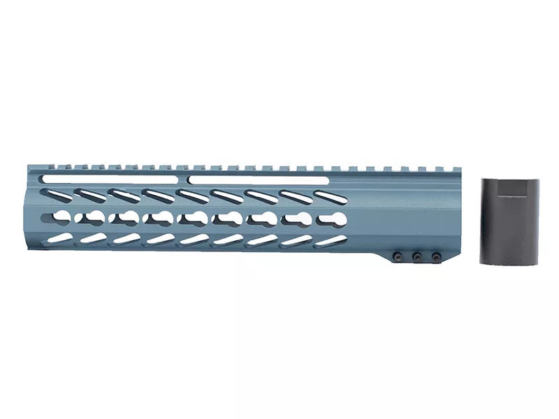 10″ House Keymod Titanium Blue Handguard