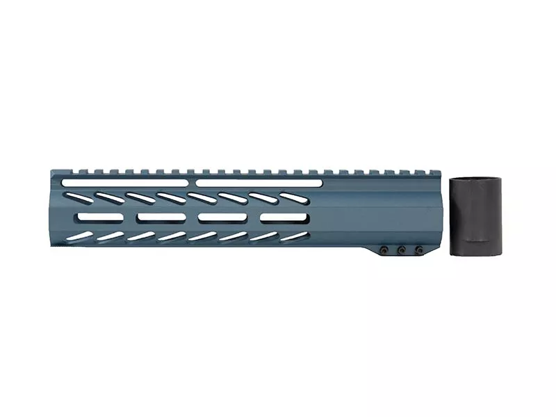 10 inch Cerakote Blue Titanium House M-LOK Free Float Rail