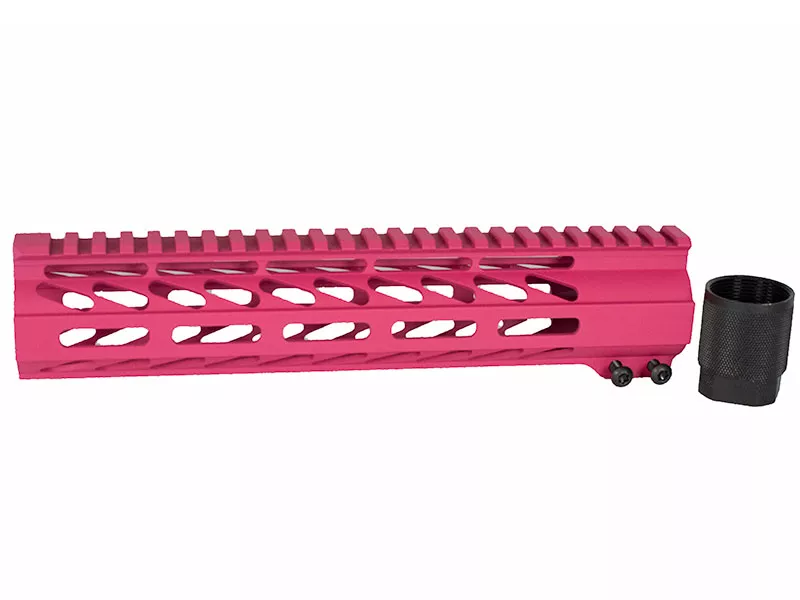 10 inch Cerakote M-LOK Free Float Rail – Pink