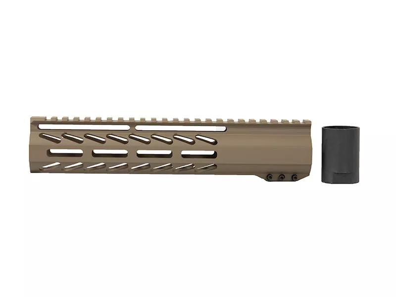 10 inch Flat Dark Earth Lightweight House M-LOK Free Float Rail