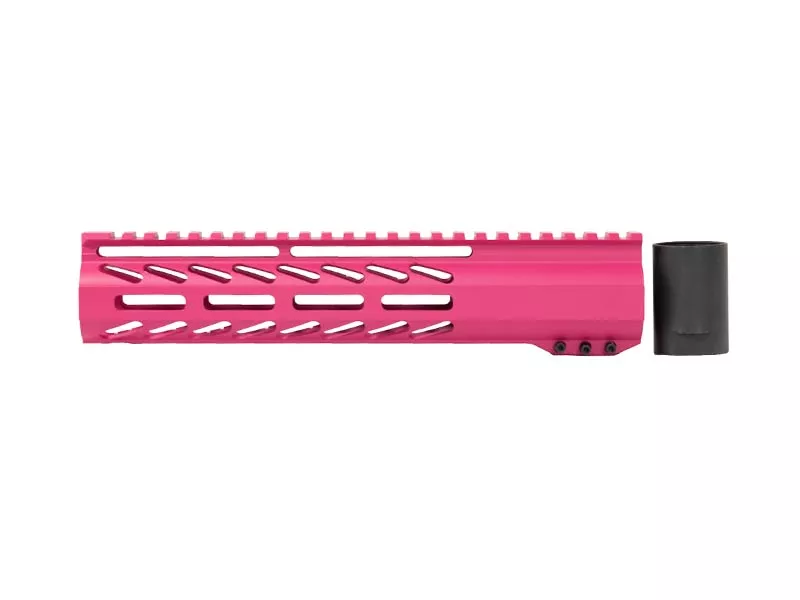10 inch House M-LOK Free Float Rail – Pink