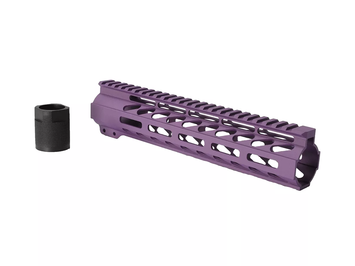 10 inch House M-LOK Free Float Rail – Purple