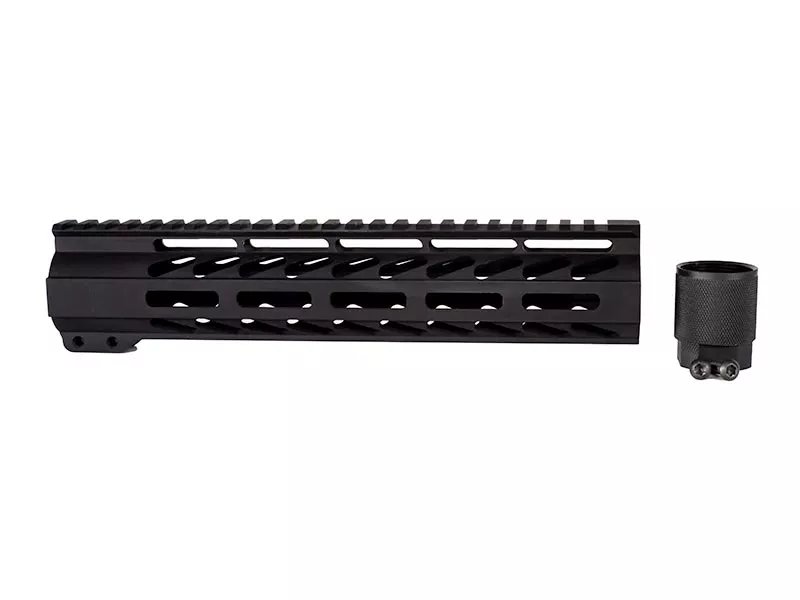 10 inch Lightweight M-LOK Free Float Rail – Black