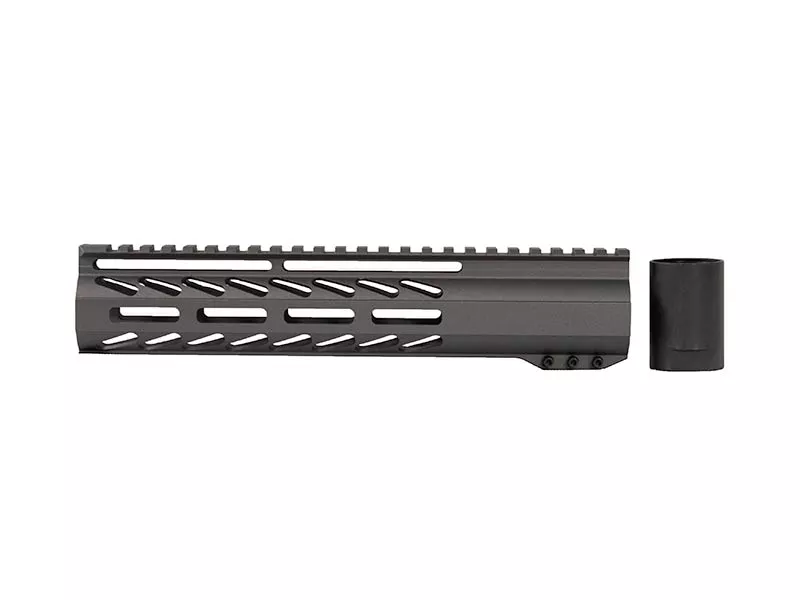 10 inch Tungsten Grey House M-LOK Free Float Rail