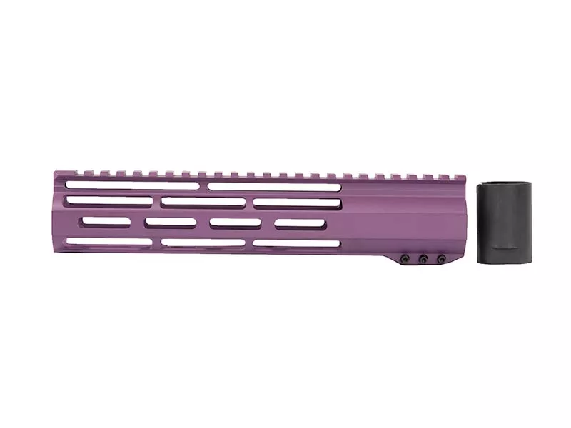 10 inch Window M-LOK Free Float Rail – Purple