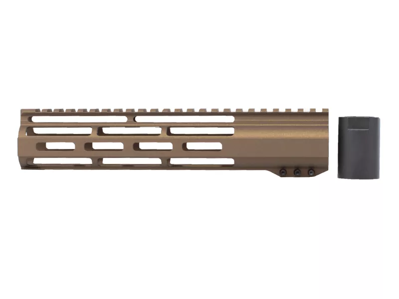 10″ Window M-LOK Burnt Bronze- Free Float Rail