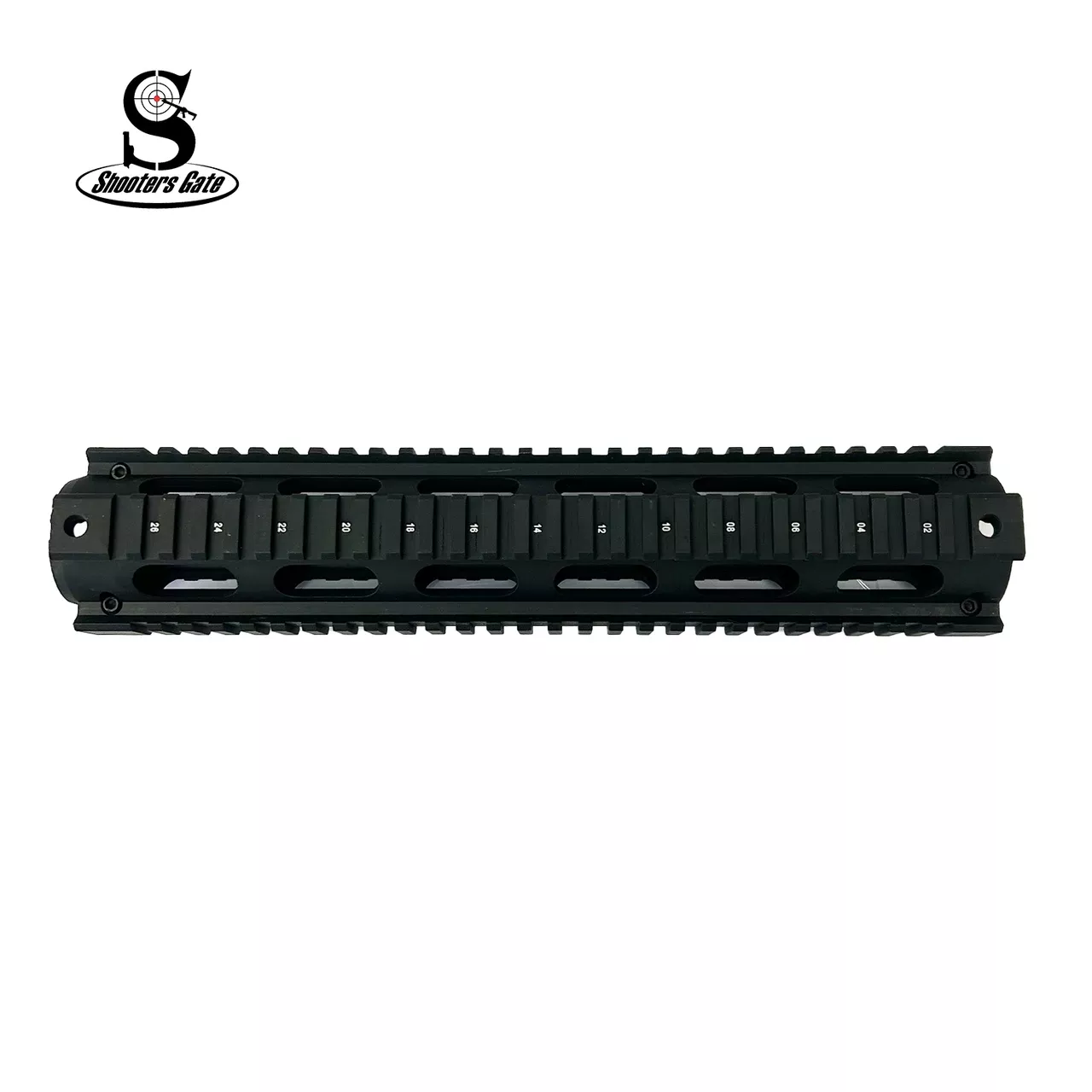 12" FULL length AR-15 2 PIECE DROP IN HANDGUARD QUAD RAIL
