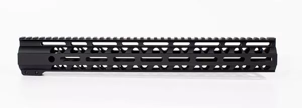 15 inch M-LOK Free Float Triangle Slot Rail