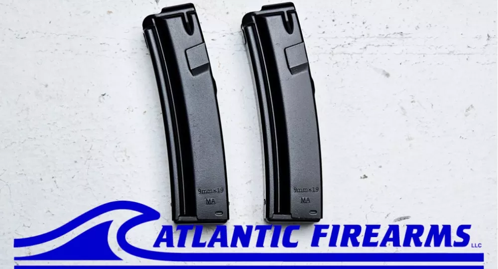 15 Round MP5 Mag Steel-2 Pack Mora Arms