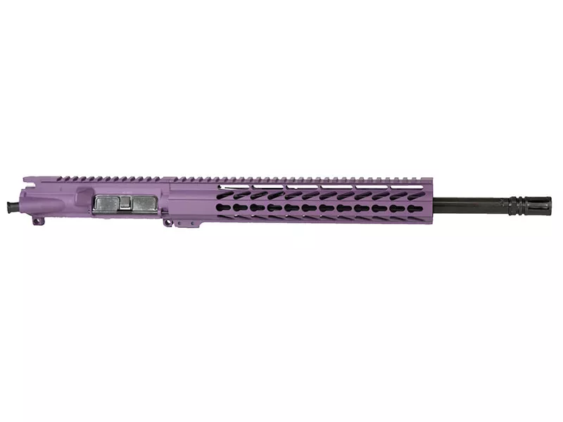 16 .300 Blackout Purple Upper 12″ Keymod