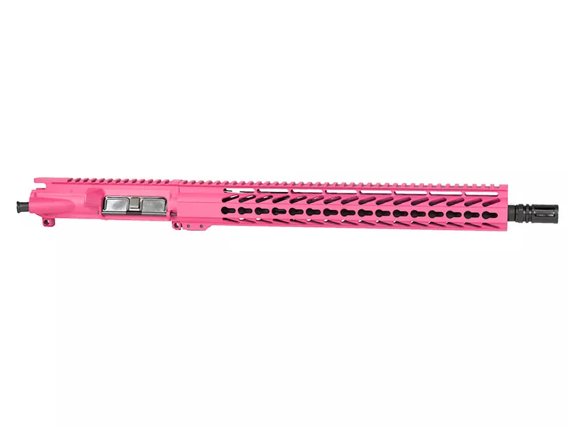 16″ .300 Pink Blackout Upper 15″ Keymod Rail