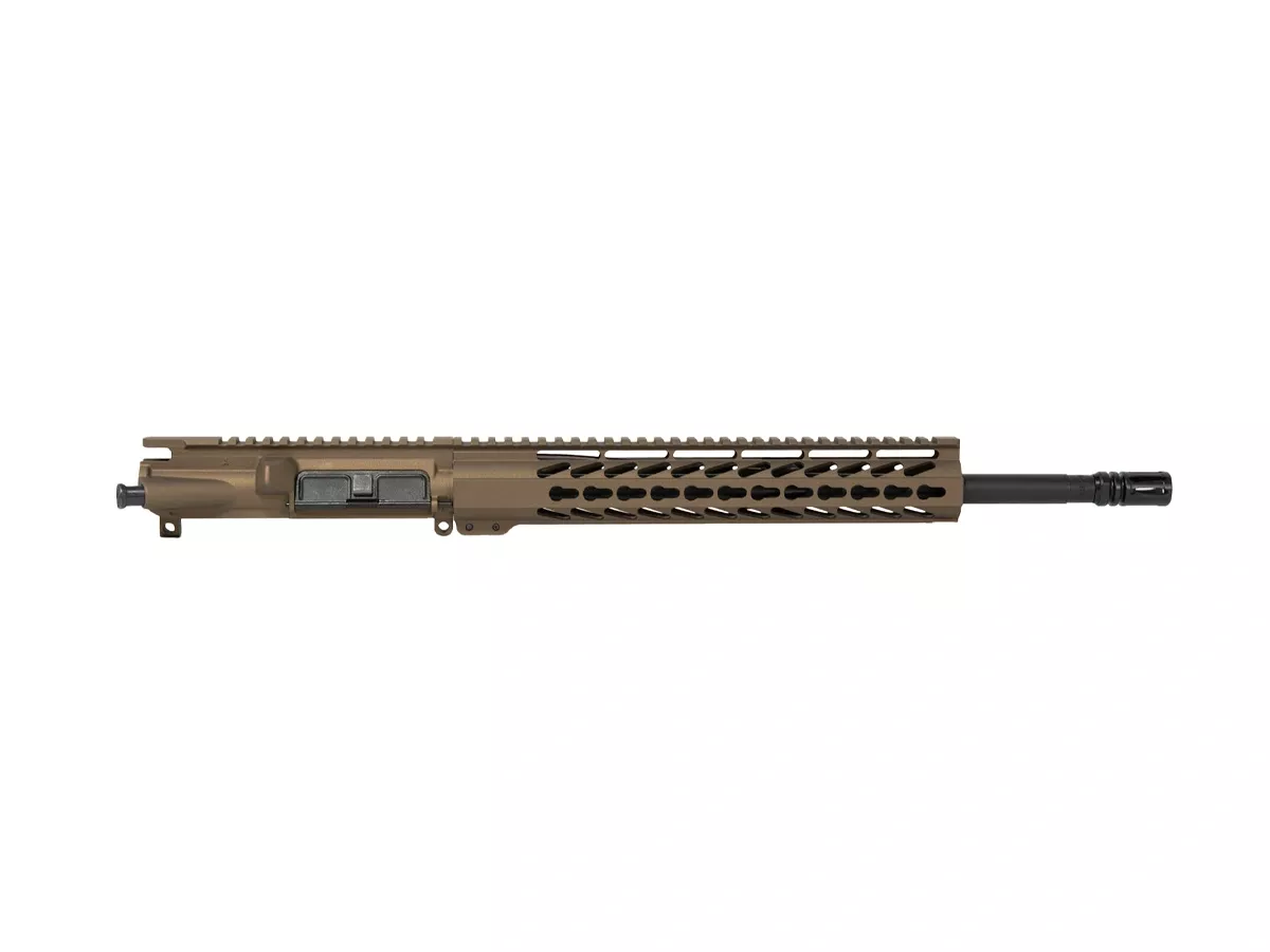 16″ 7.62×39 AR-47 Upper – 12″ Keymod Handguard, Burnt Bronze Cerakote