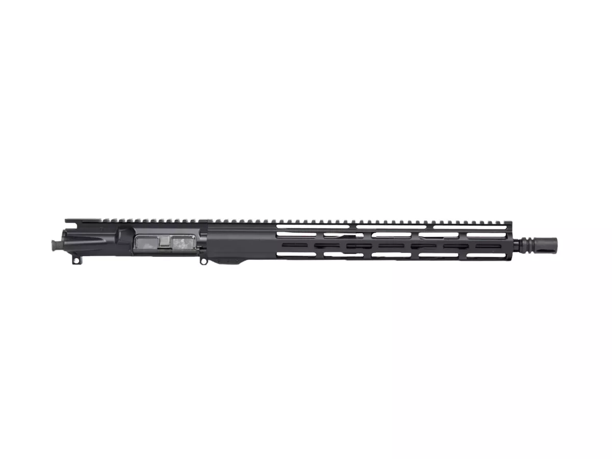 16” 9mm AR9 Upper – Black Anodized – 15″ Window M-Lok