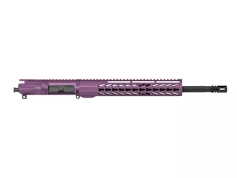 16″ AR-15 Purple Upper 12″ House Keymod