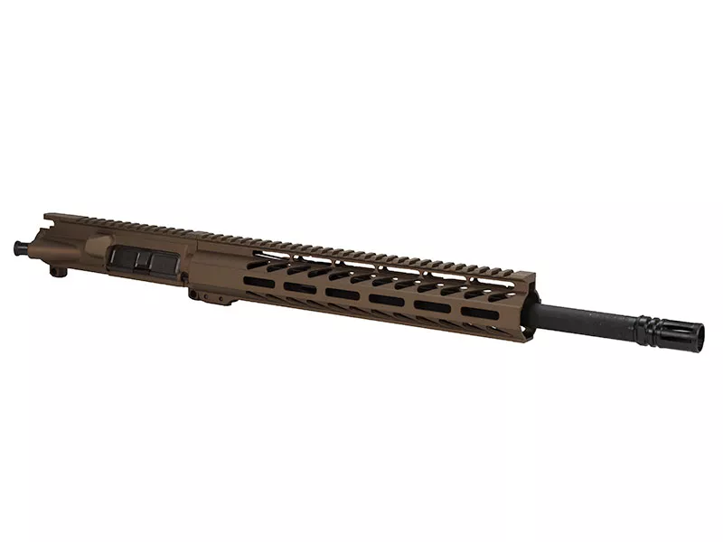 16″ Burnt Bronze .300 Blackout Upper 12″ M-Lok