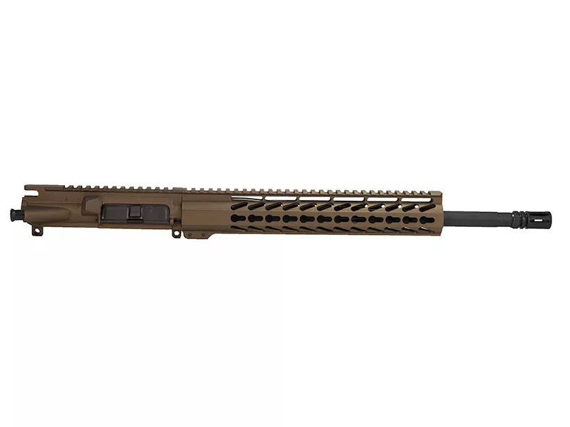 16″ Burnt Bronze Upper 12″ Keymod Handguard AR-15
