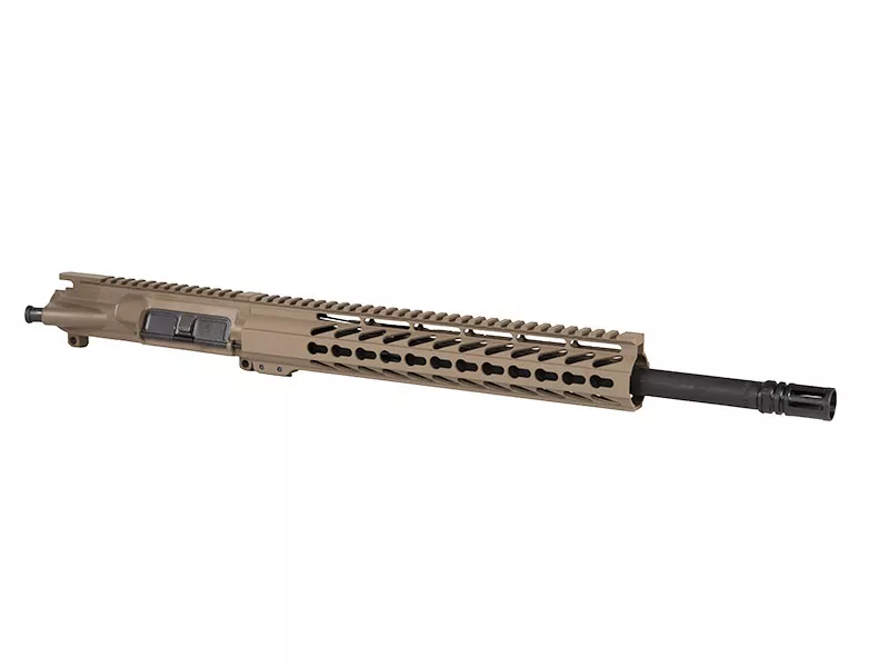16″ FDE .300 Blackout Upper with Slim 12″ Keymod