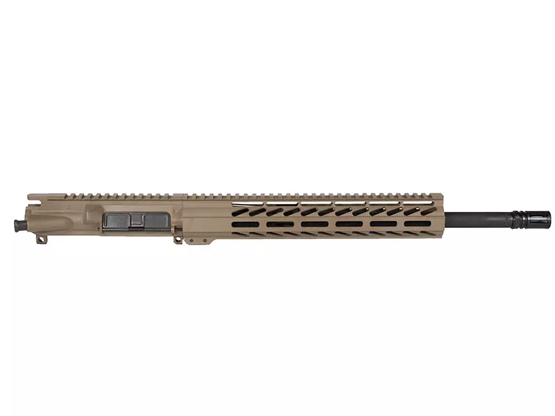 16″ Flat Dark Earth .300 Blackout Upper 12″ M-Lok Rail