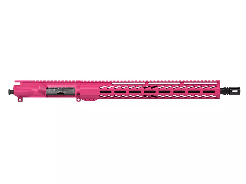 16″ Pink Upper 15″ House M-Lok Handguard AR-15