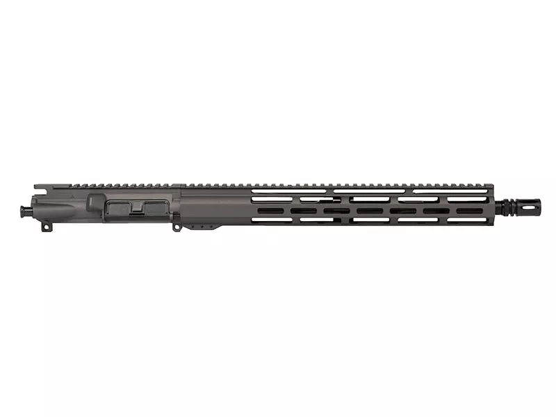 16″ Tungsten Grey 15″ Window M-Lok Upper AR-15