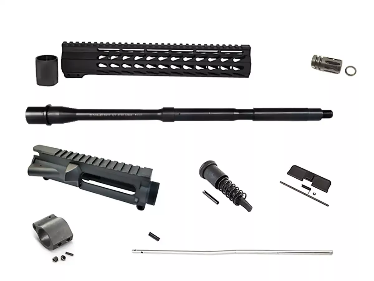 16″ Unassembled Upper Build Kit – 12″ Keymod