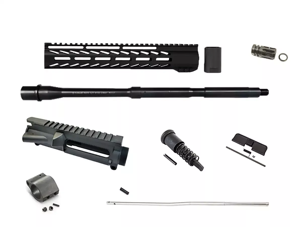 16″ Unassembled Upper Build Kit – 12″ M-lok