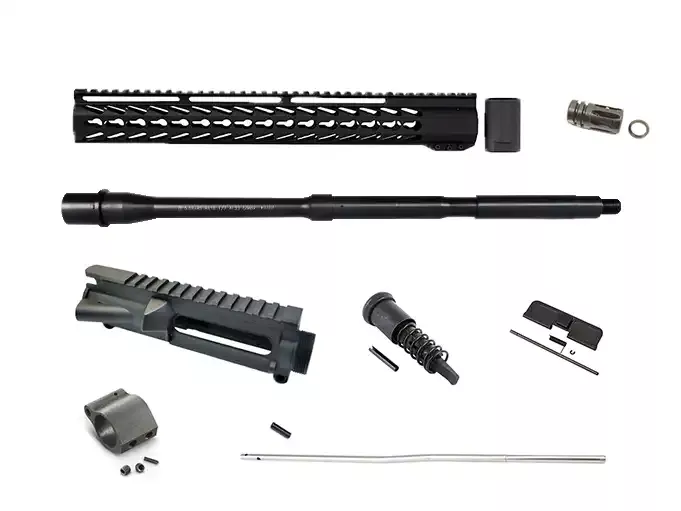 16″ Unassembled Upper Build Kit – 15″ Keymod