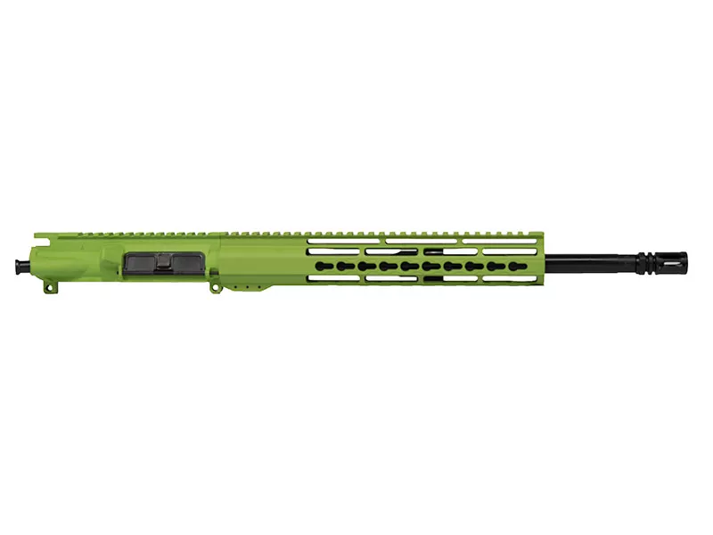 16″ Zombie Green Upper 12″ Riveted Keymod