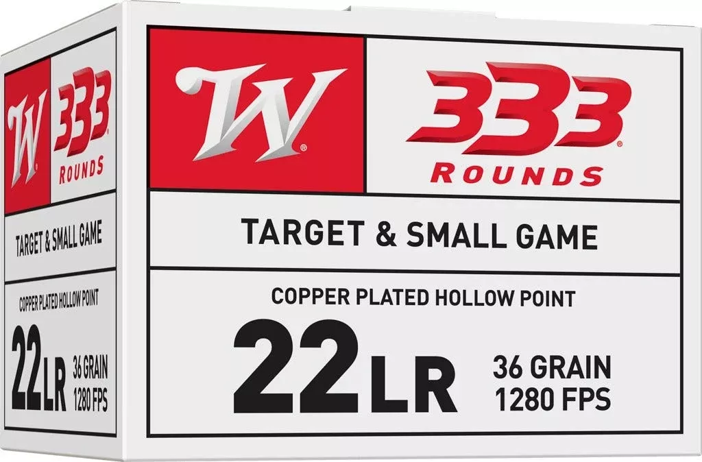 .22 Long Rifle Ammunition | 36 Grain | Box of 333