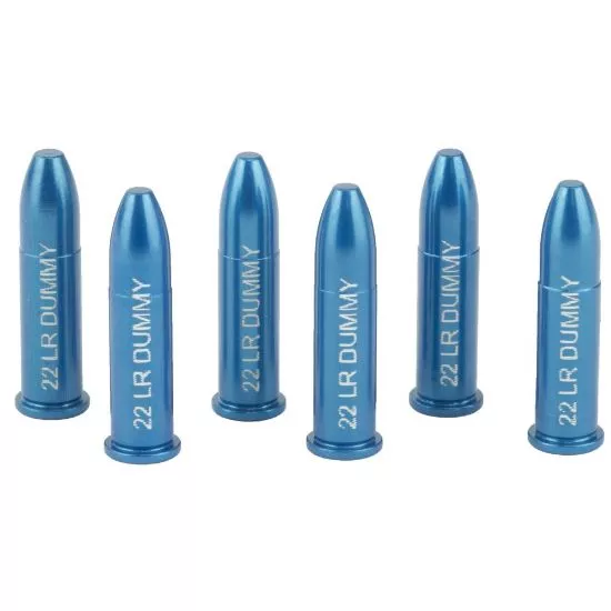 22 LONG RIFLE DUMMY ROUNDS 6-PACK, A-ZOOM