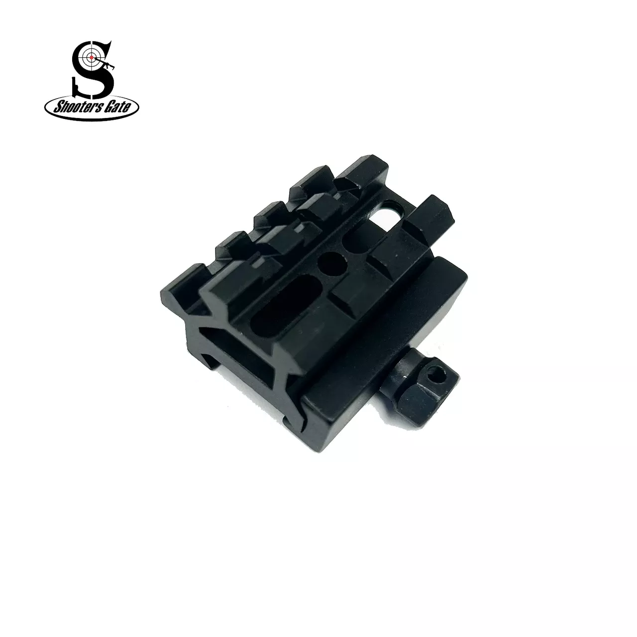 3/4″ Mini Riser Offset 45 degree Angle Picatinny with 3 slots