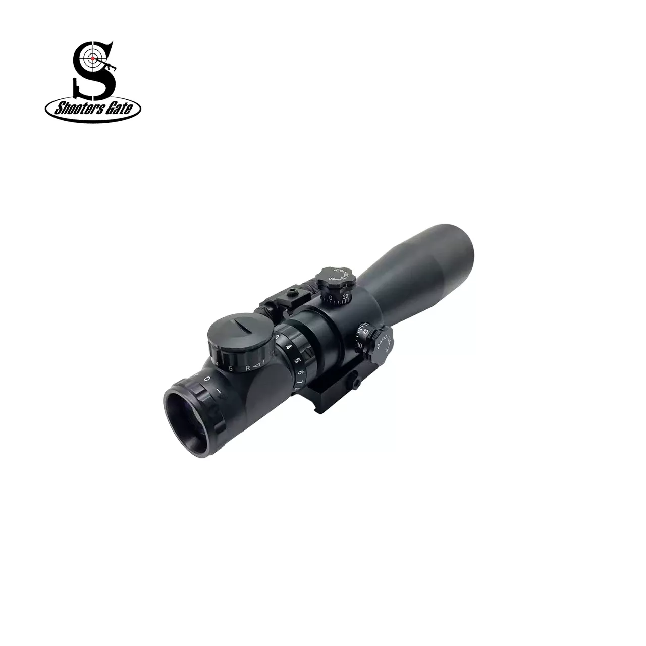 3-9x42 Rifle Scope, Red Laser, illumination, SC101