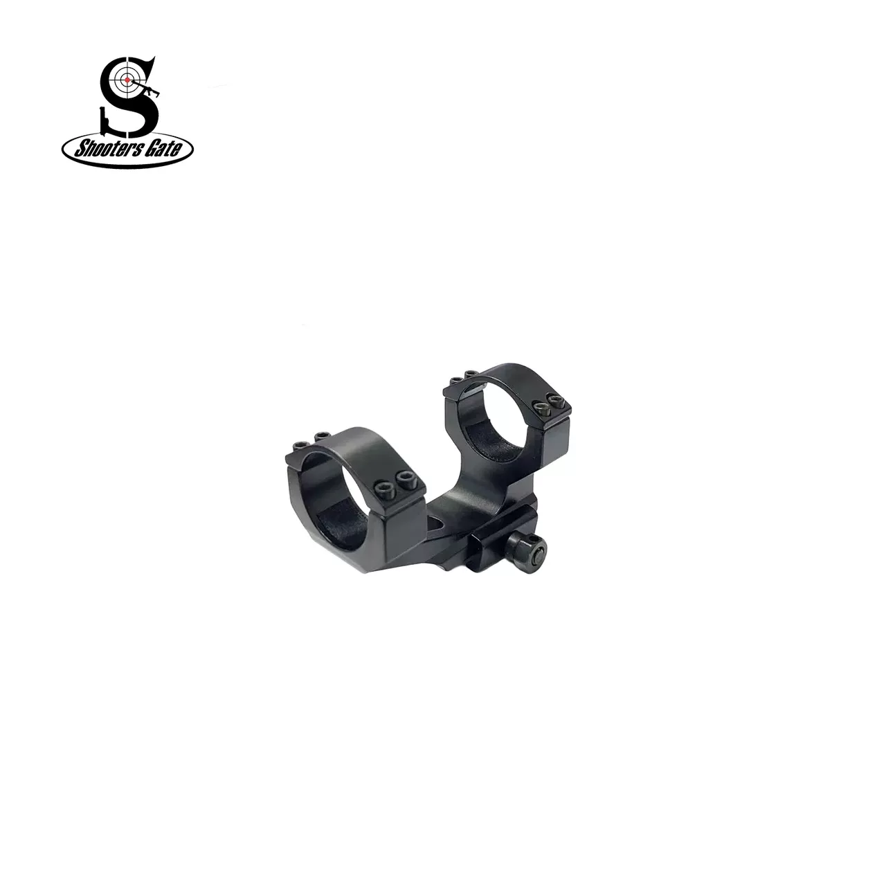 30 MM Cantilever Offset Scope Mount Rings High Profile