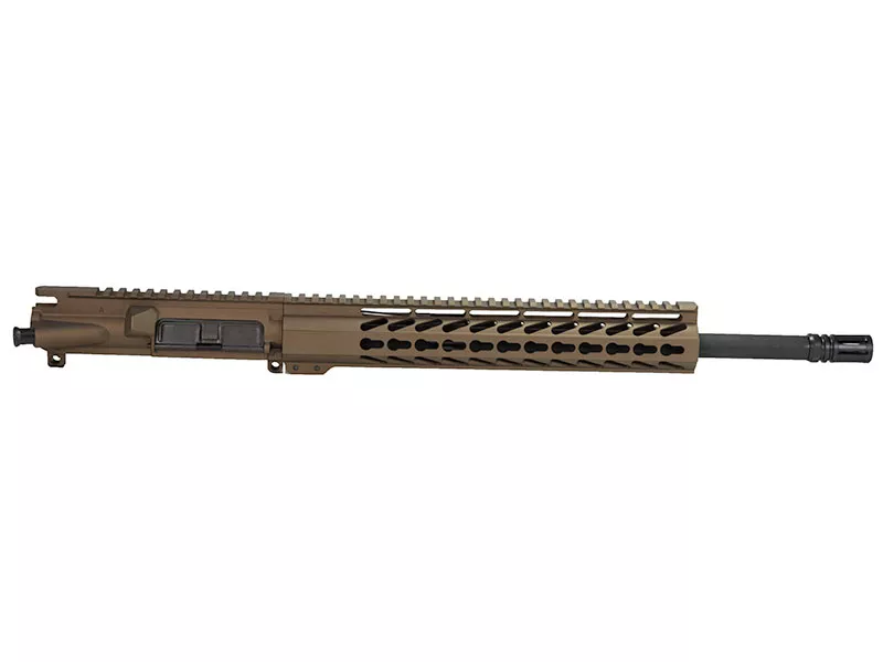 .300 Blackout Burnt Bronze 16″ Upper 12″ Keymod Rail