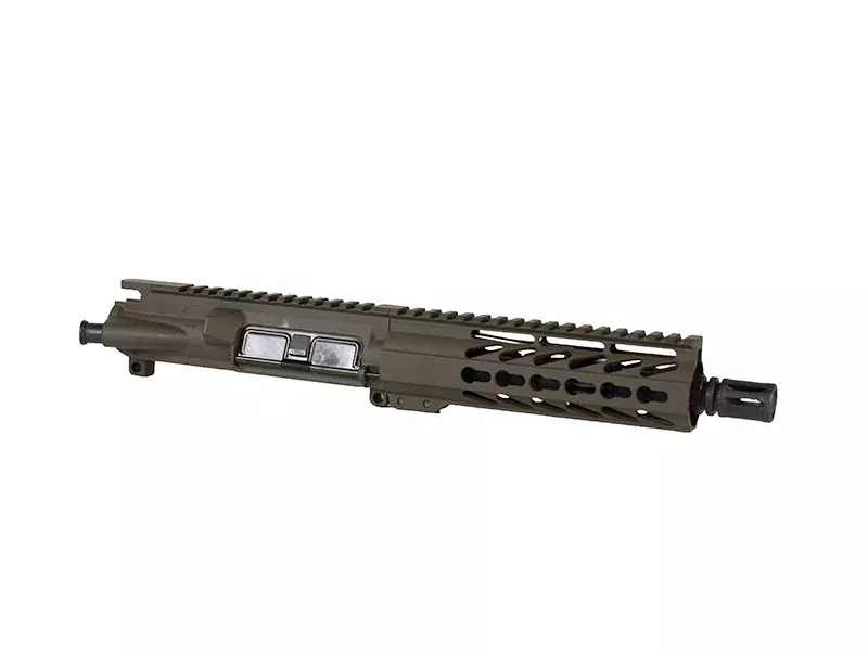 7.5″ Blackout OD Green 7″ Keymod Pistol Upper