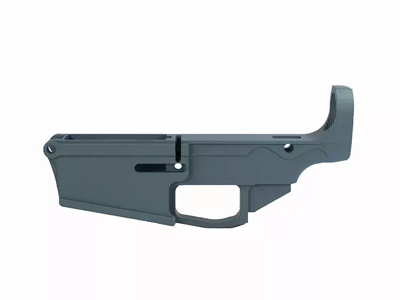 80% 308 Lower receiver DPMS Blue Titanium