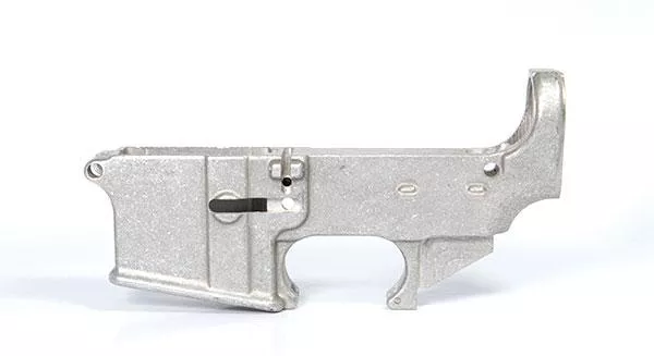 80% AR-15 Lower Raw with NO fire and safe markings