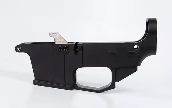 9mm 80% AR-15 Lower receiver Black