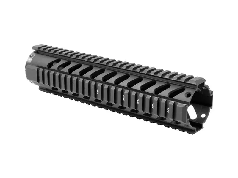 AIM Sports AR-15 10″ Free Float Quad Rail – Black