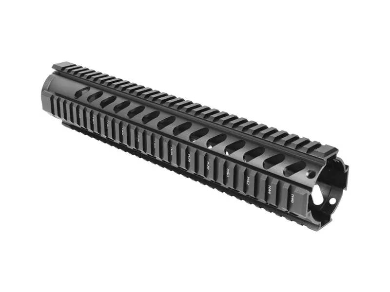 AIM Sports AR-15 12″ Free Float Quad Rail – Black