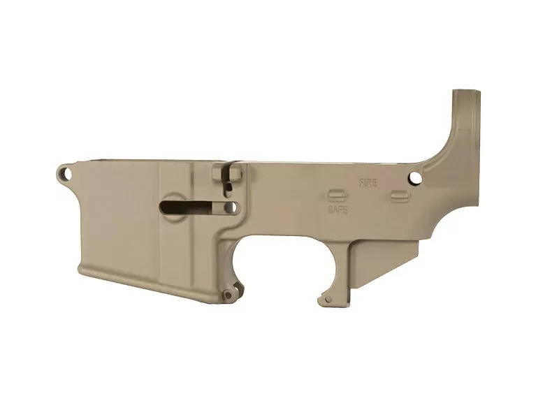 AR-15 80 Lower Receiver Cerakote – Flat Dark Earth FDE