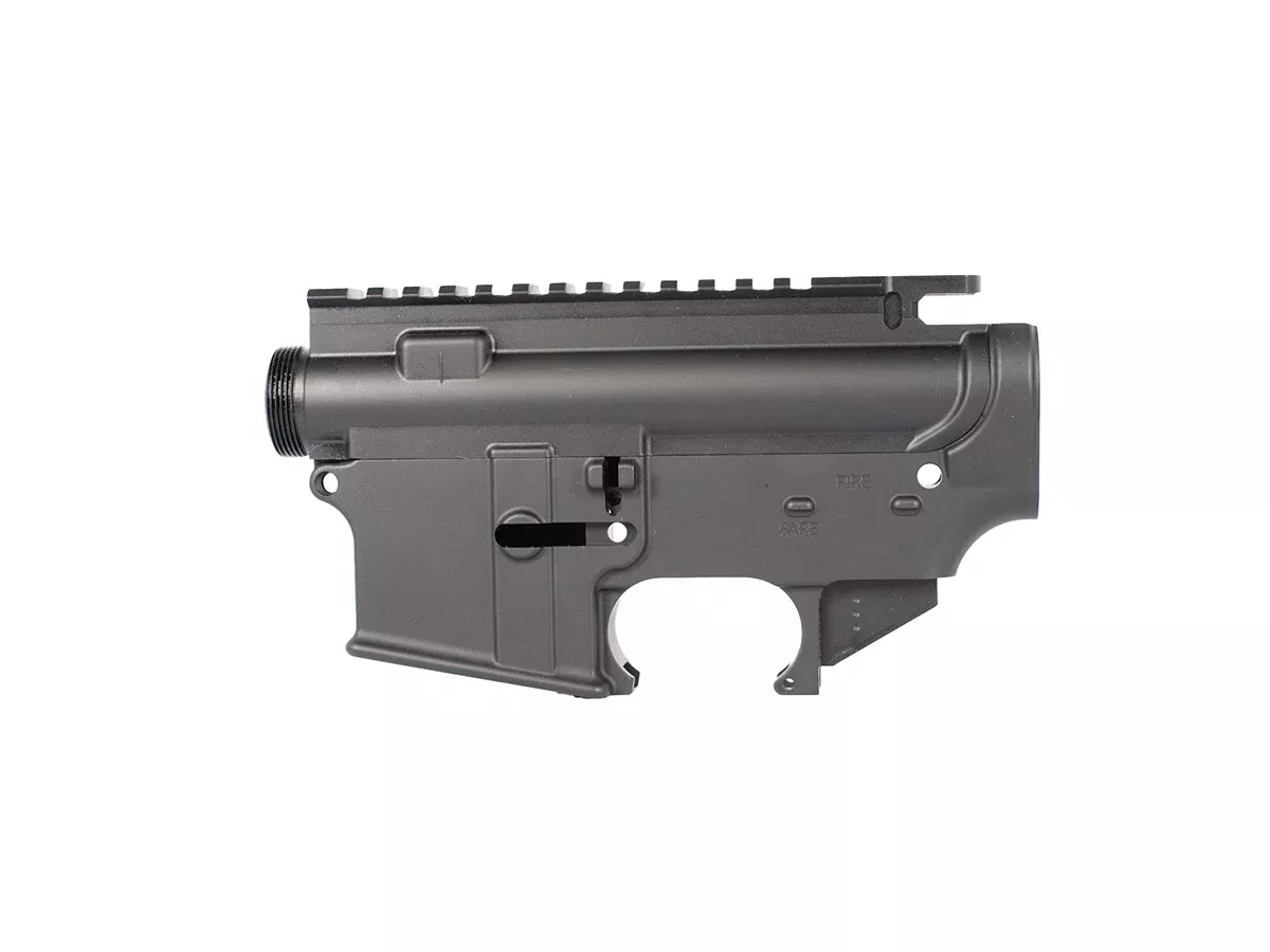 AR-15 80% Lower and Stripped Upper Set – Black | Daytona